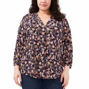 NWT Two by Vince Camuto Ladies' V-Neck Top